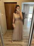 Tiulowa sukienka maxi Anaya with love Tall 38 M ASOS świadkowa druhna