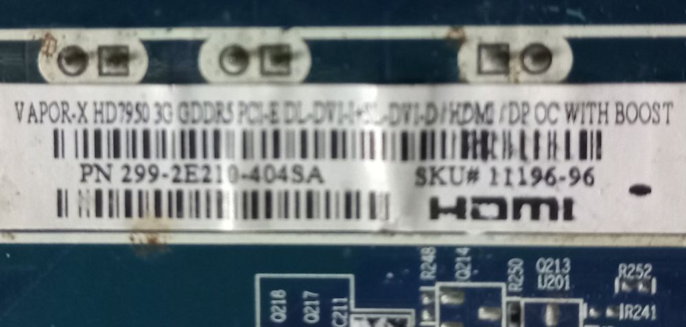 Placa gráfica Sapphire de 3 GB