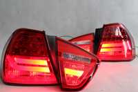 Lampy światła tył tylne BMW 3 E90 05-08 SEDAN RED LED BAR NEON NOWE