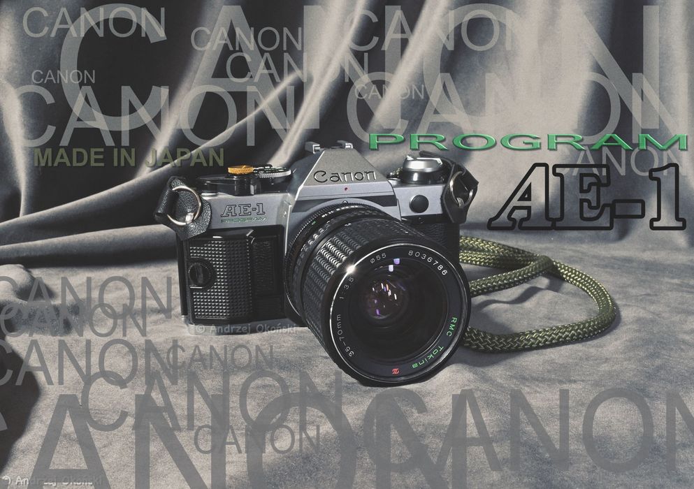Vintage-Retro zestaw fotograficzny Canon