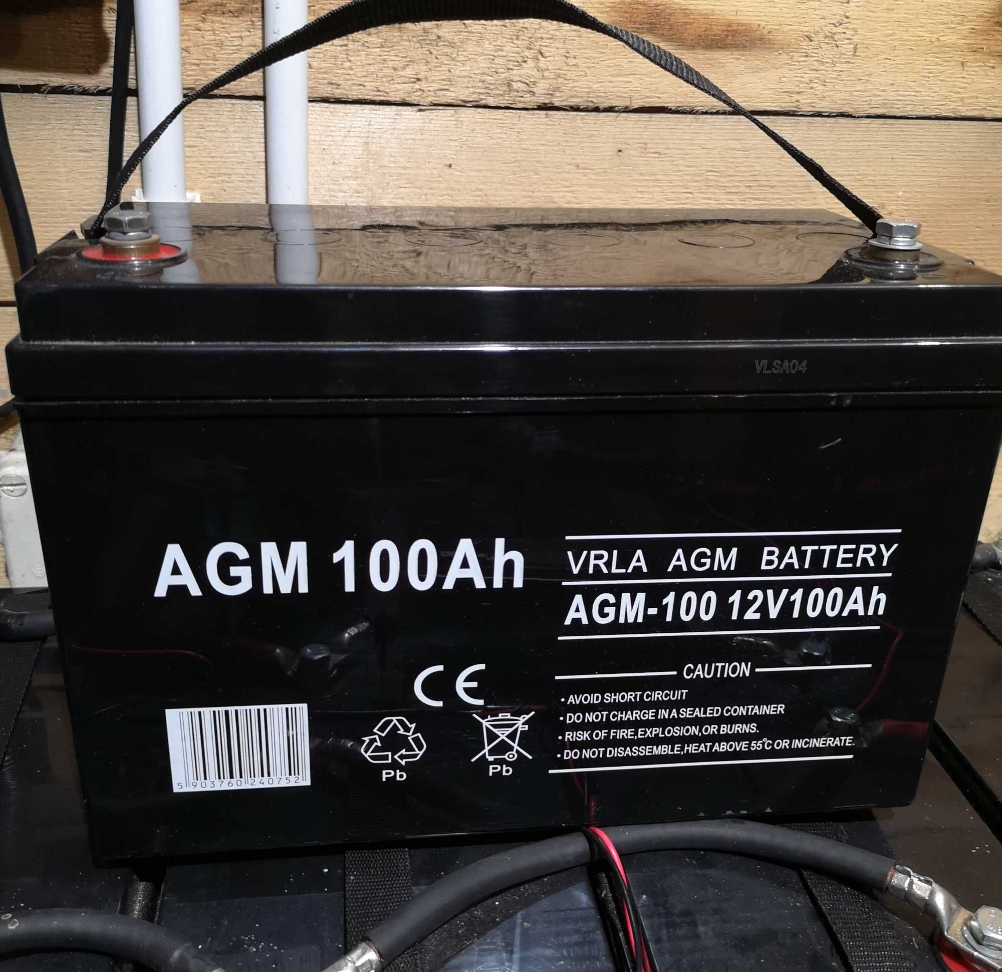 Akumulator AGM 100Ah Volt Polska 12V