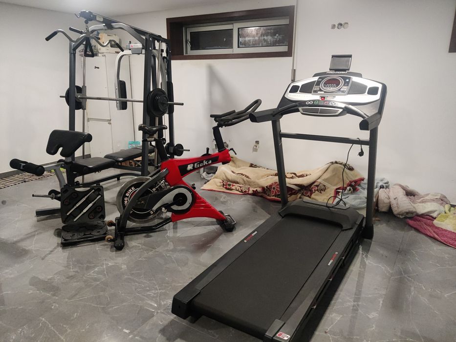 Passadeira musculação spinning