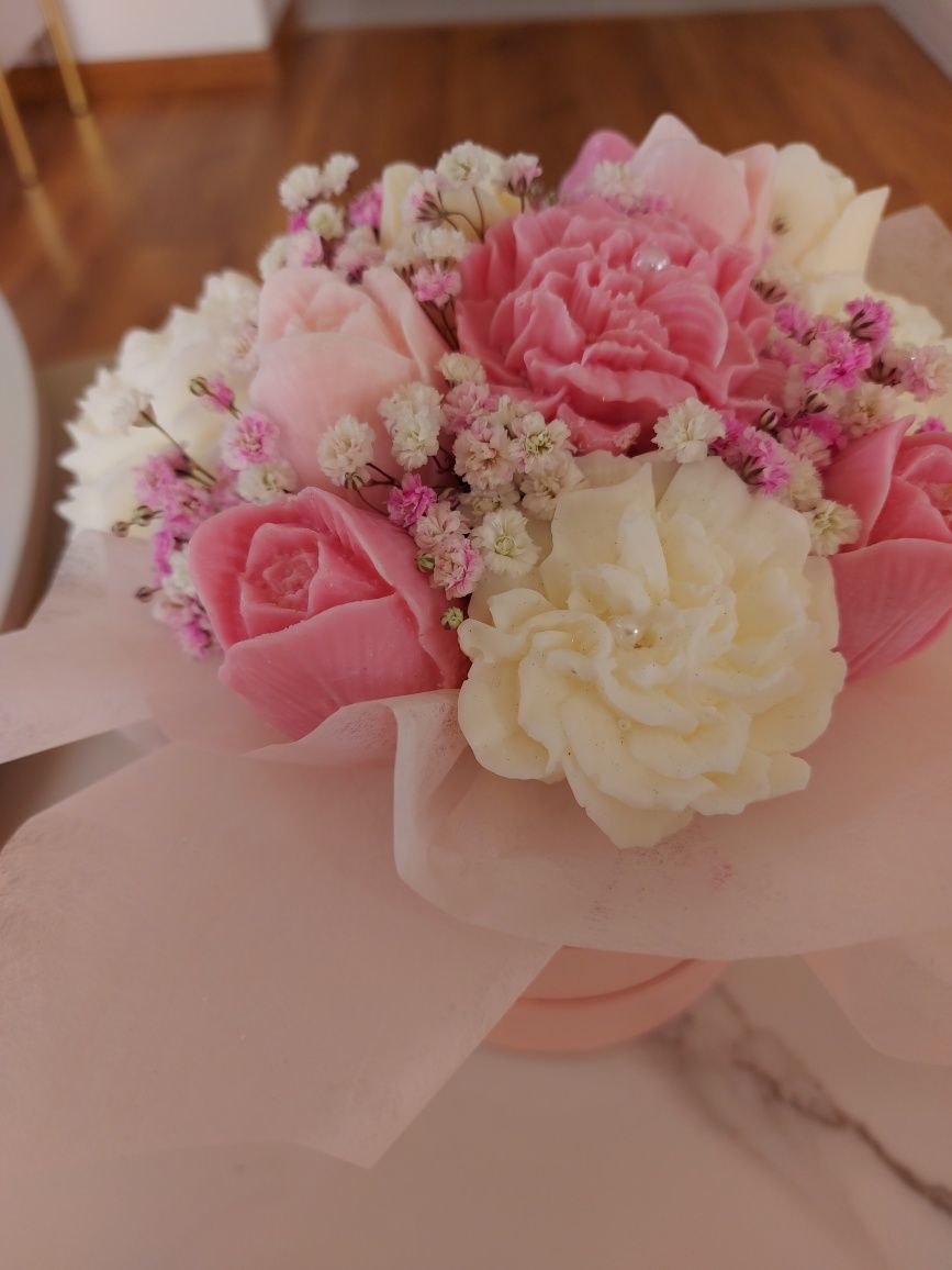 FLOWER BOX wosk sojowy