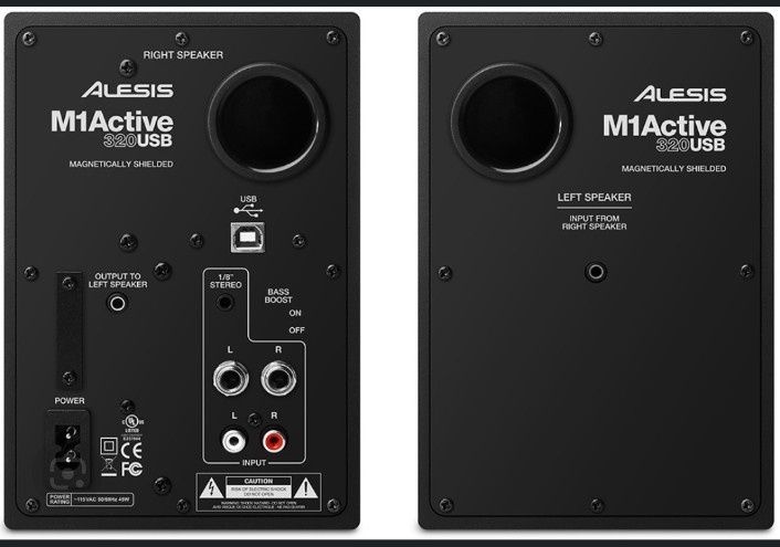 Студійні монітори alesis m1 active 320 usb