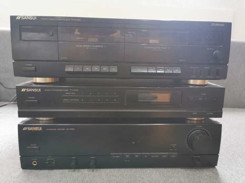 Aparelhagem Sansui AU-X310 + TU-X119 + D-X119W