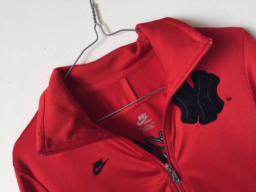 Unikat czerwona bluza Nike Bronx New Era New York Yankees