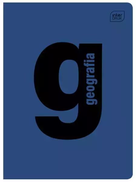 Zeszyt A5/60k kratka Geografia Pp Int Fol A 10. Interdruk