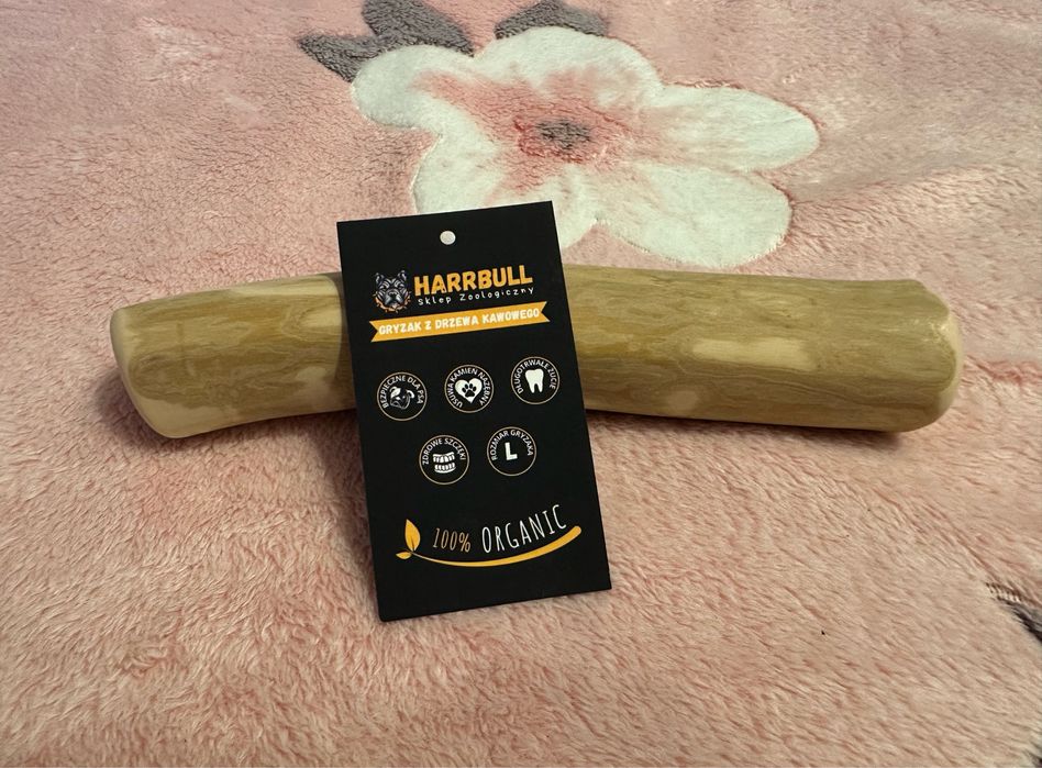 x5 Patyk z Drzewa Kawowego Naturalny Gryzak dla Psa L