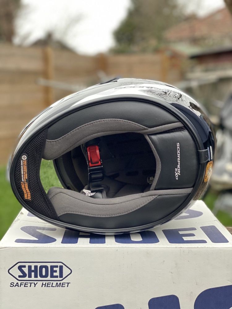 Мотошолом шлем Scorpion EXO 410(AGV shoei shark Nolan arai ls2 )