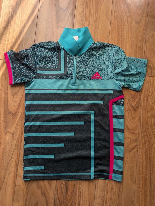 Adidas Seasonal Polo - legend ink/hi-res aqua rozm. S