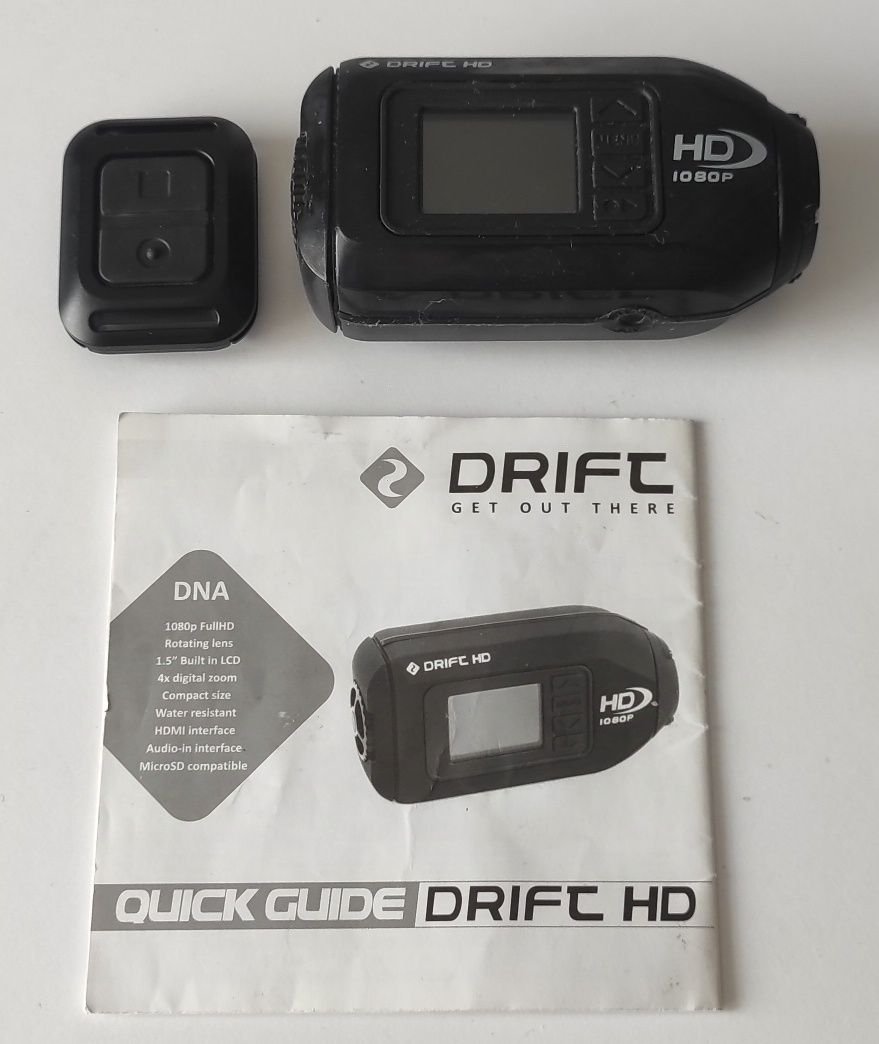 Duży zestaw akcesoriów do kamery Drift HD  (17 elementów) (F24)