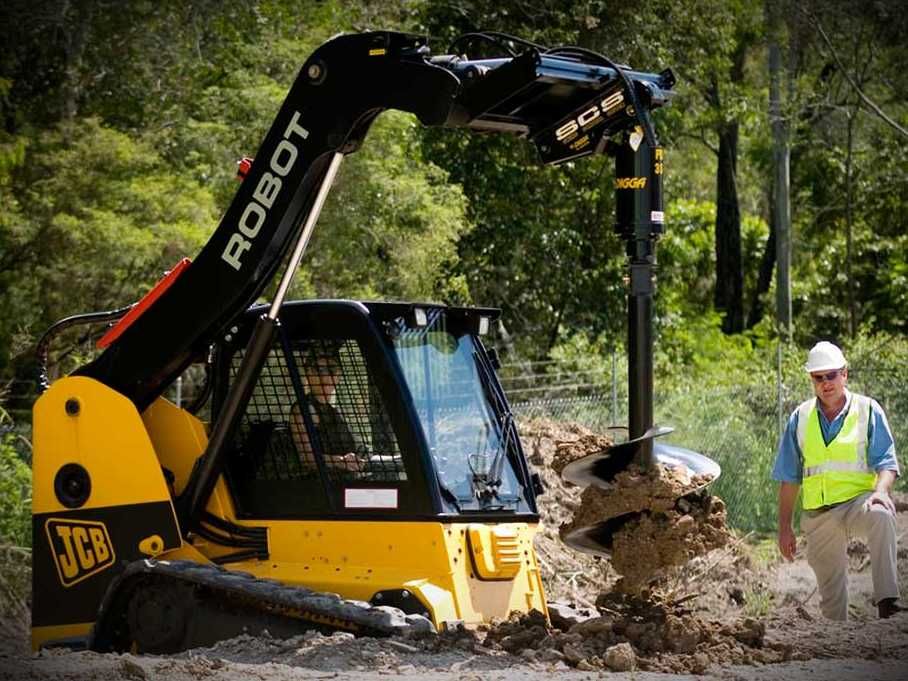 Гидровращатель Бур Ямобур Гидробур DIGGA PDX2-PD-4 для BOBCAT CAT JCB