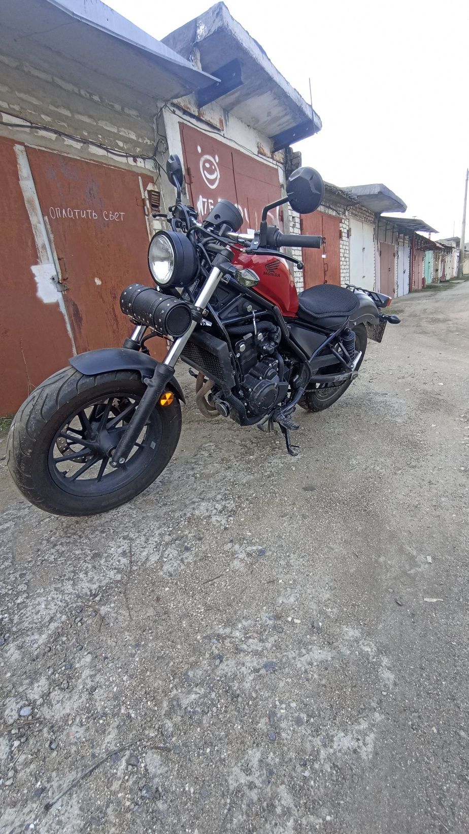 Мотоцикл Honda cmx 500 2017 rebel боббер кастом каферейс