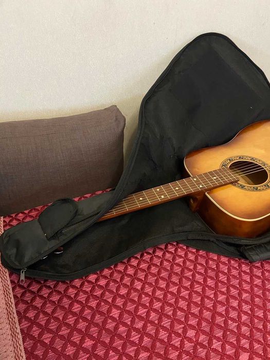 Гітара Трембіта + чохол + посібник гри на гітарі