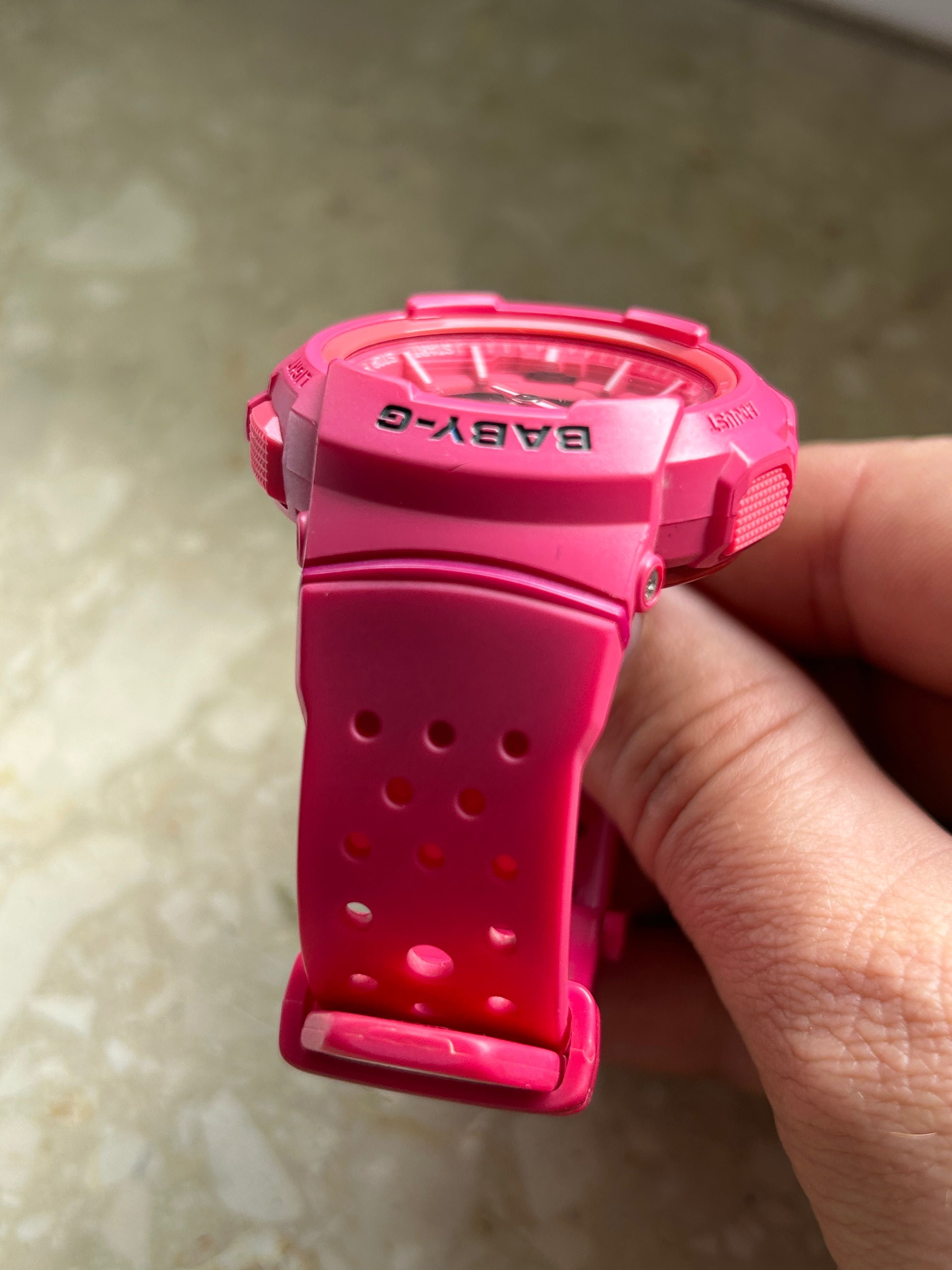 Zegarek Casio BABY-G  PROTECTION Różowy Jak nowy !!