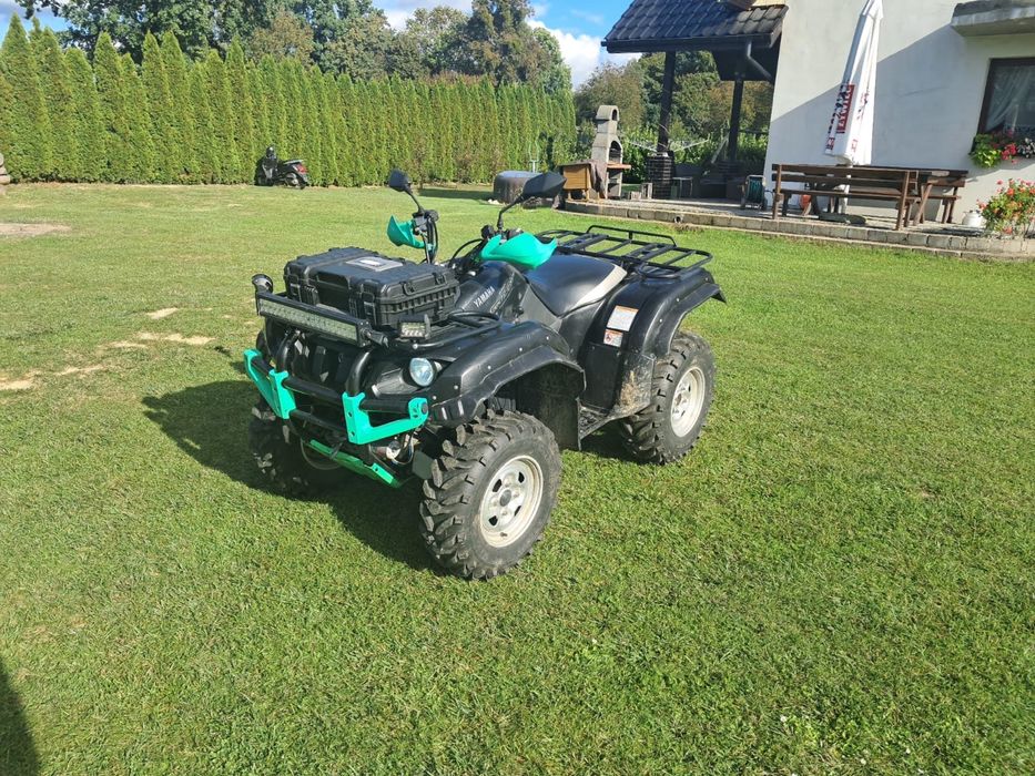 Yamaha grizzly 660 Doposażony, nowe opony