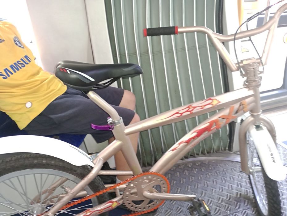 Rower BMX po renowacji