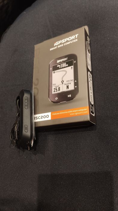 Licznik rowerowy bezprzewodowy GPS Nawigacja rowerowa IGPSPORT BSC200