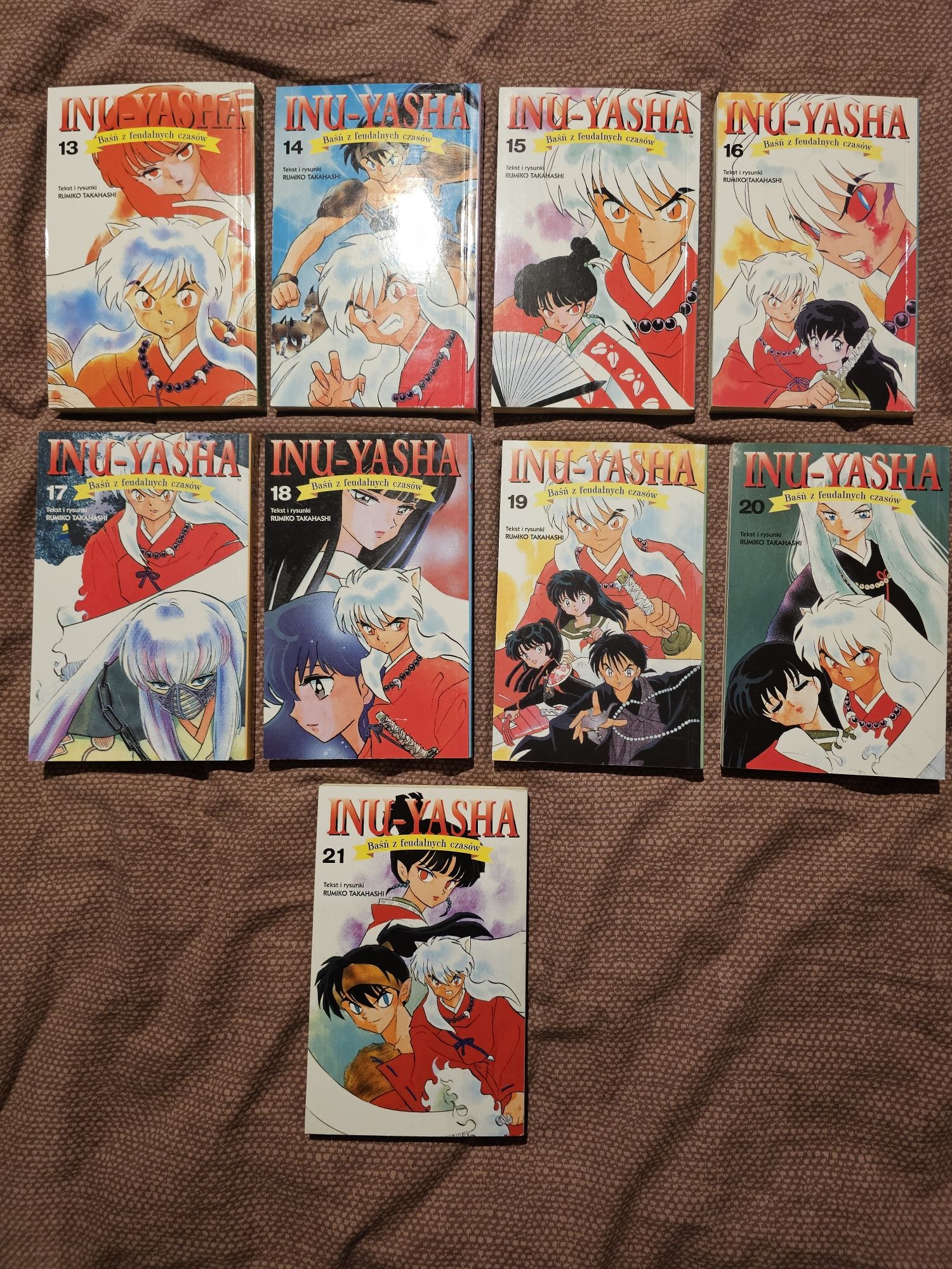 Inu-yasha 1-21 manga