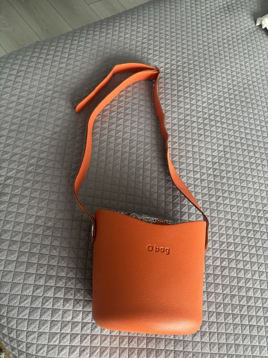 Torebka O bag pomarańczowa