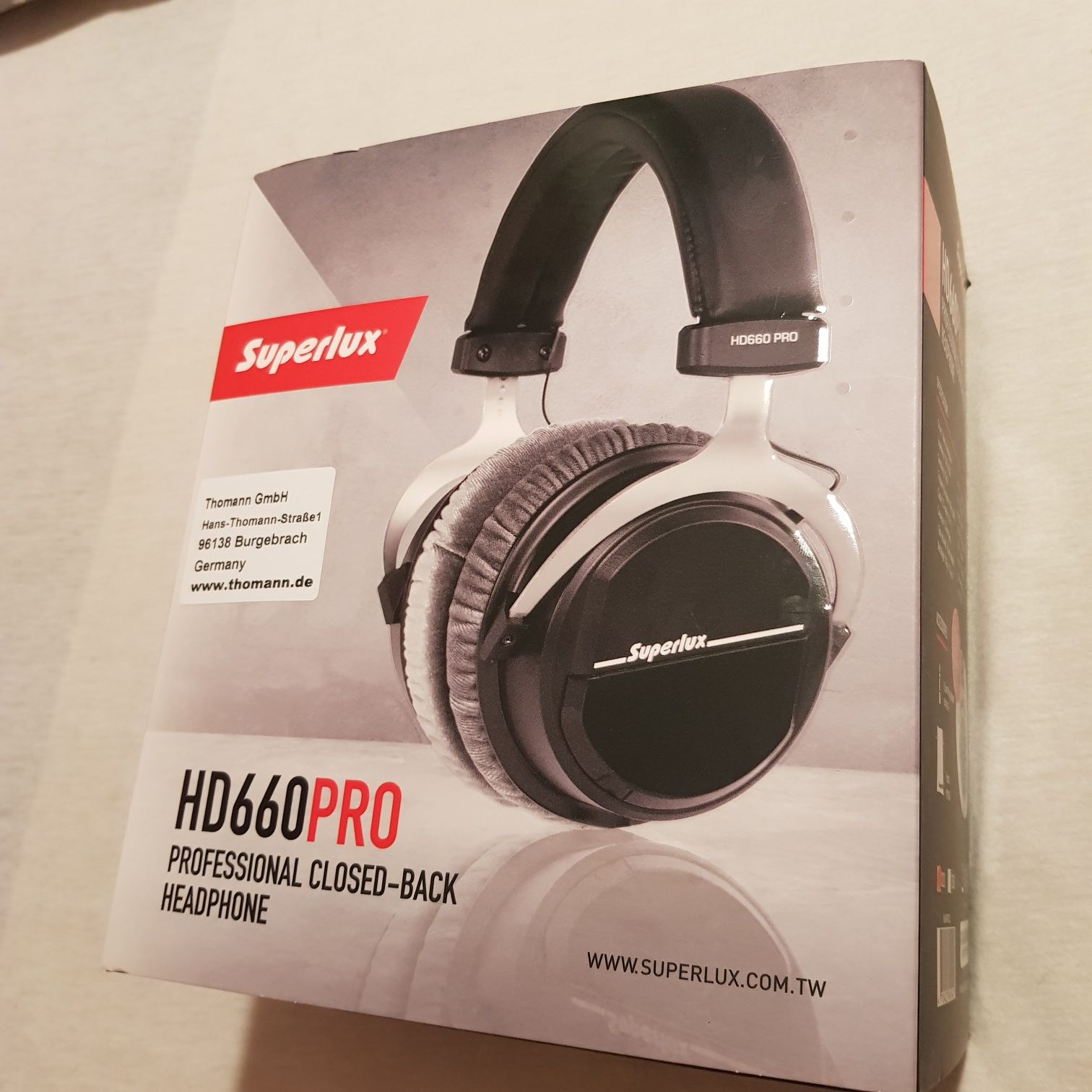 Superlux HD660 Pro Słuchawki przewodowe nauszne Beyerdynamic dt