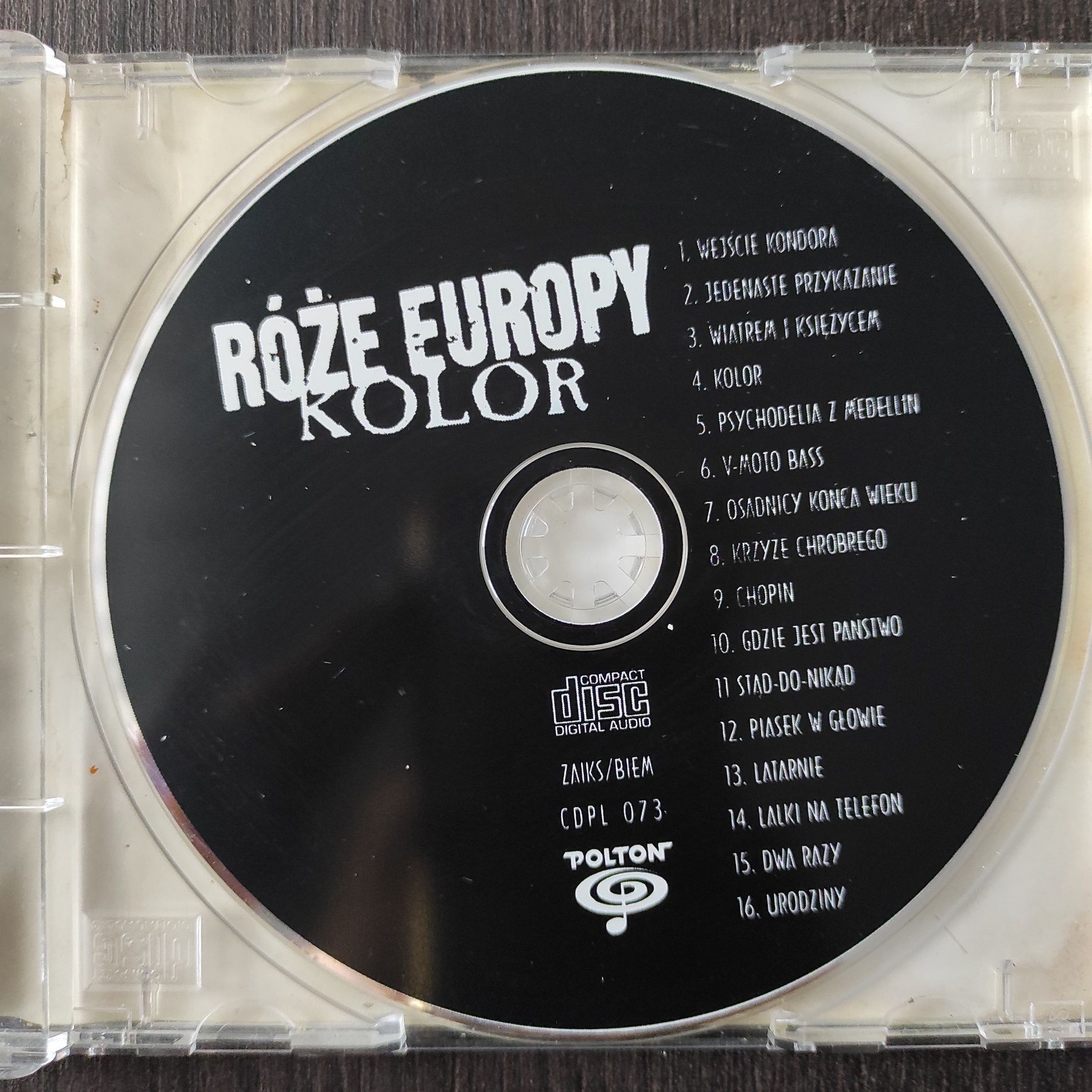Róże Europy Kolor Polton pierwsze wydanie 1994 r.