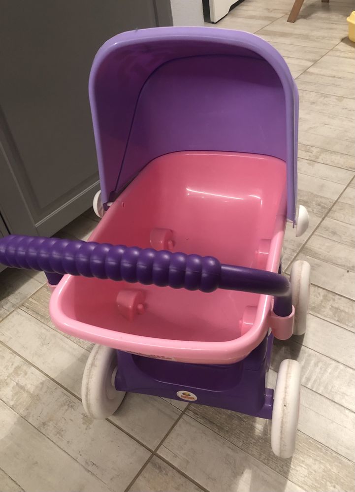Wózek dla lalek WADER Baby Chic + gratis