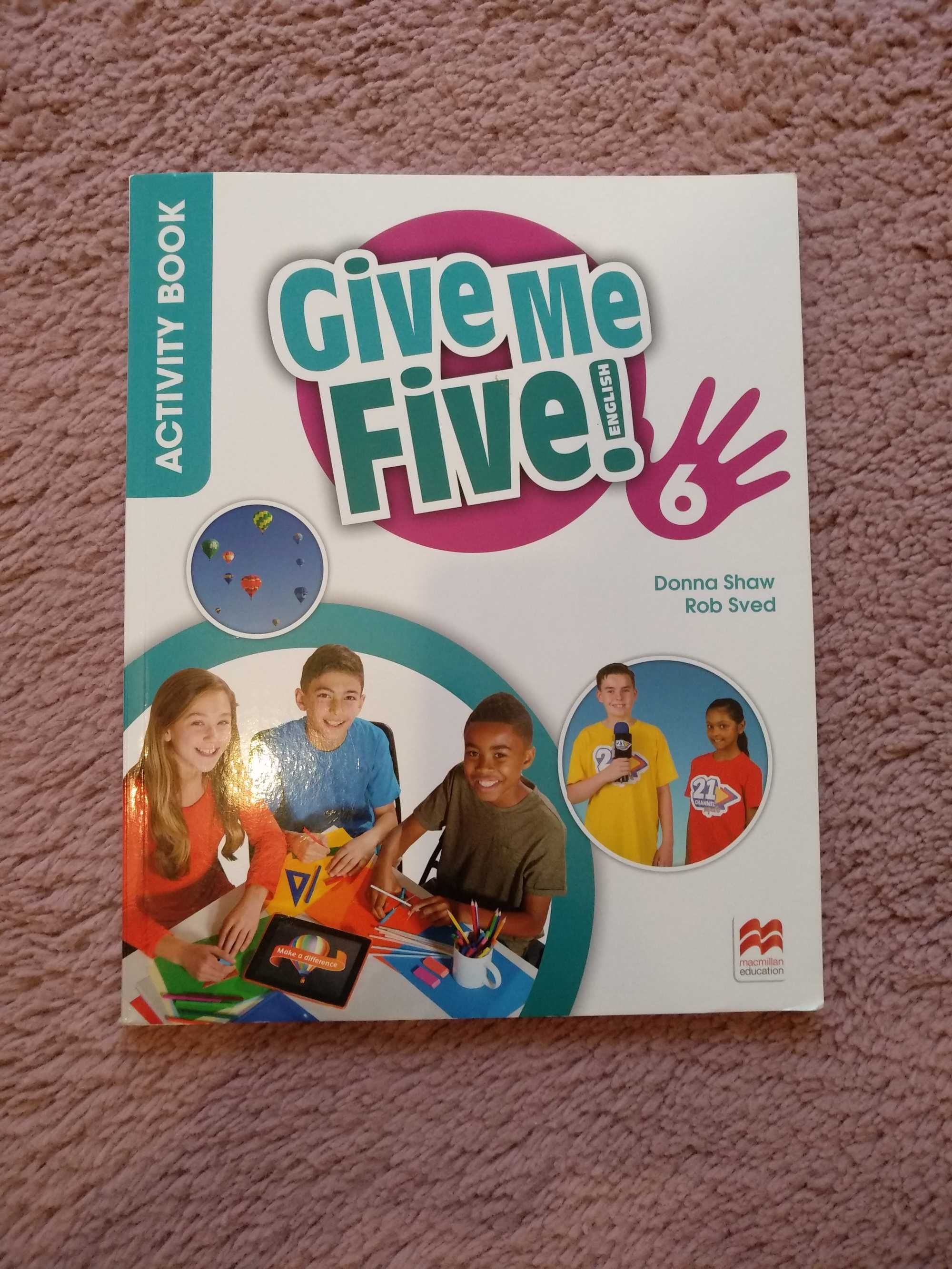 Give me five! 6 english książka+uzupełnione ćwiczenia gratis