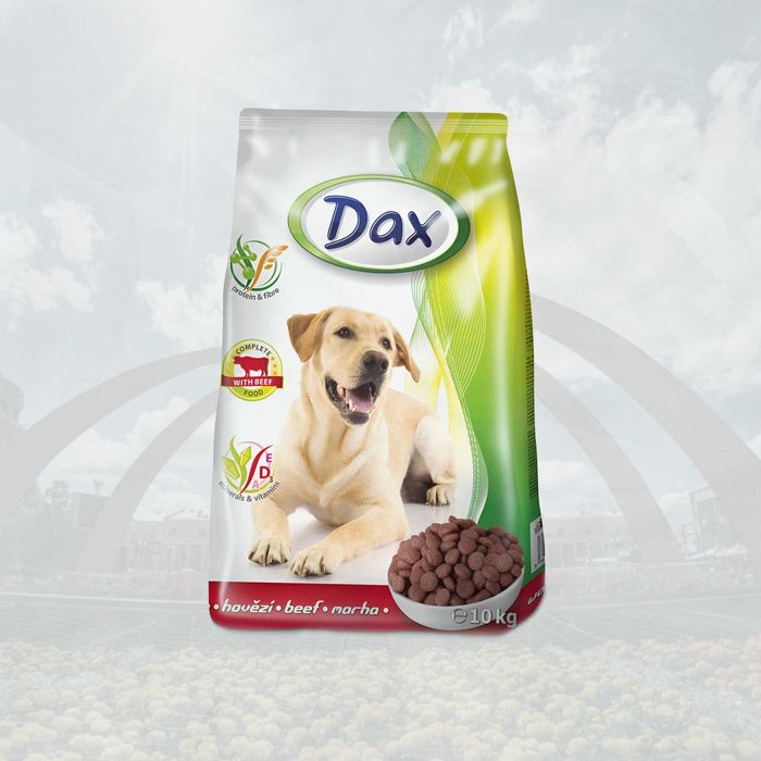 ДАКС яловичина - Сухий корм для собак DAX 10кг. (5999508139297)