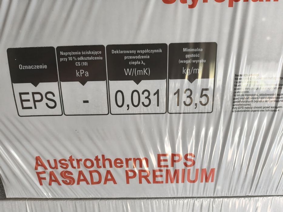 Styropian Austrotherm fassada premium grafit 0,031 16cm