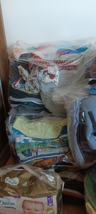 Duża paczka paka ubrań dla niemowlaka r. 56 jak NOWE, zestaw, komplet