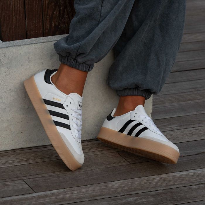 Жіночі Кросівки Adidas Samba Plat 36-40 (Оплата при отриманні)