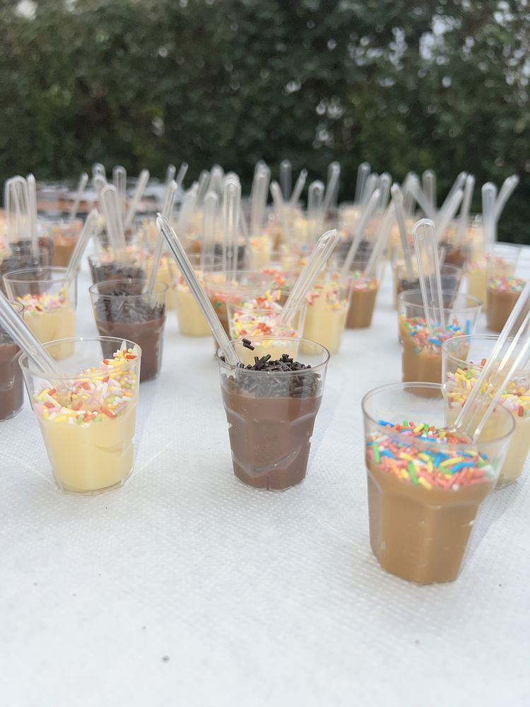 Brigadeiros no copo.