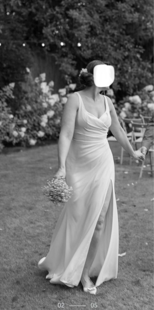 minimalistyczna suknia ślubna Justin Aleksander Sincerity
