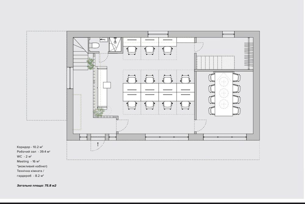 Оренда офісу 148 м.кв., в. В. Антоновича