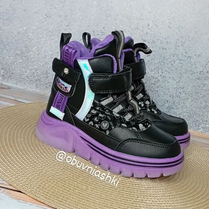 Зимові ботиночки сапожки для дівчинки р.27, 28