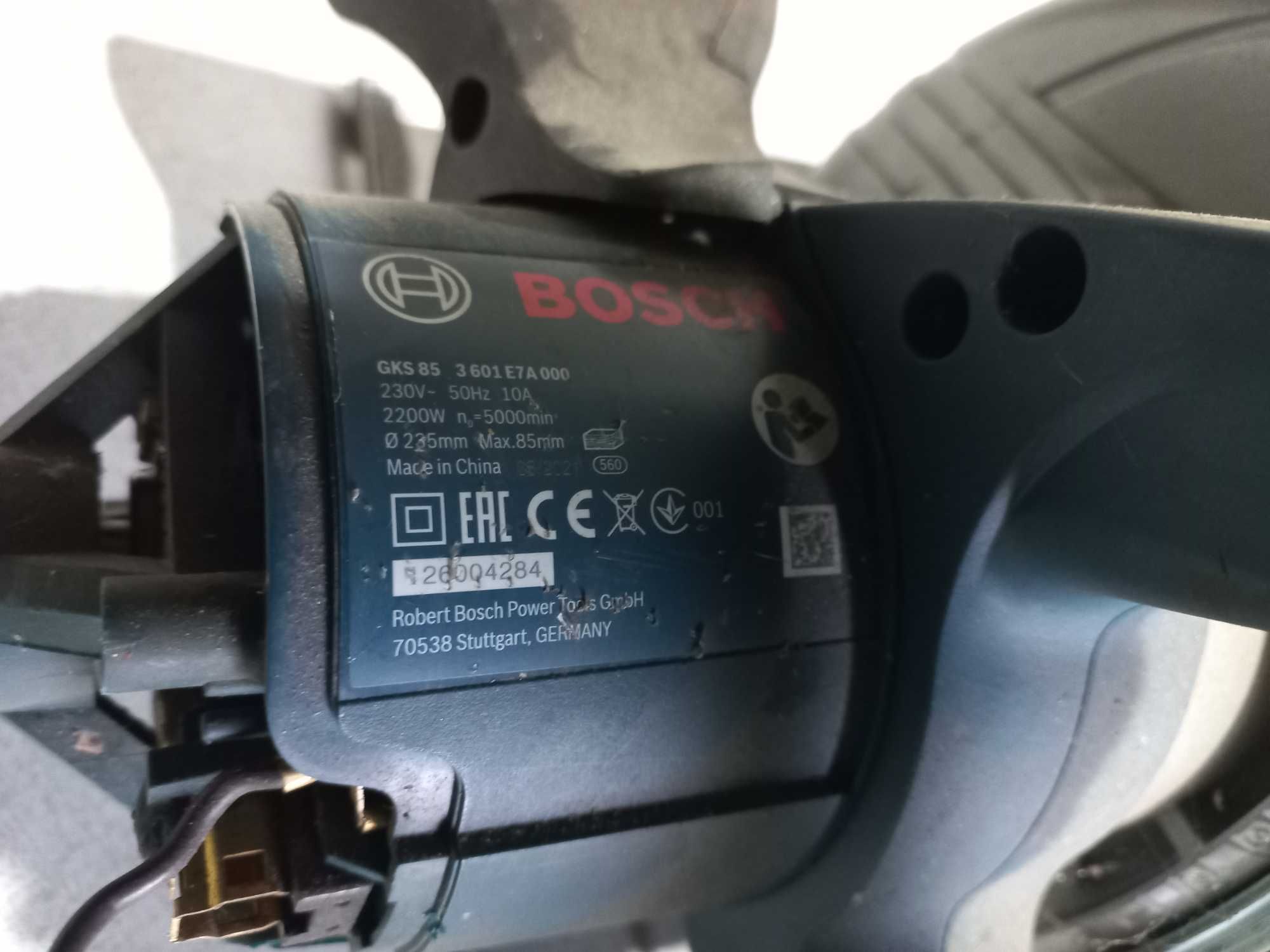 Pilarka Bosch gks 85 Professional 2200w na części - darmowa wysyłka