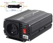 przetwornica volt polska ips-500 12v / 230v 350/500 w