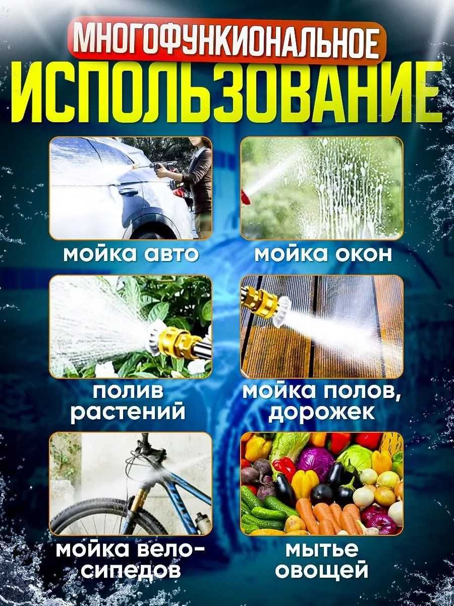 Акумуляторна ручна мийка високого тиску Мини мойка Авто-мойка 48V 2акб