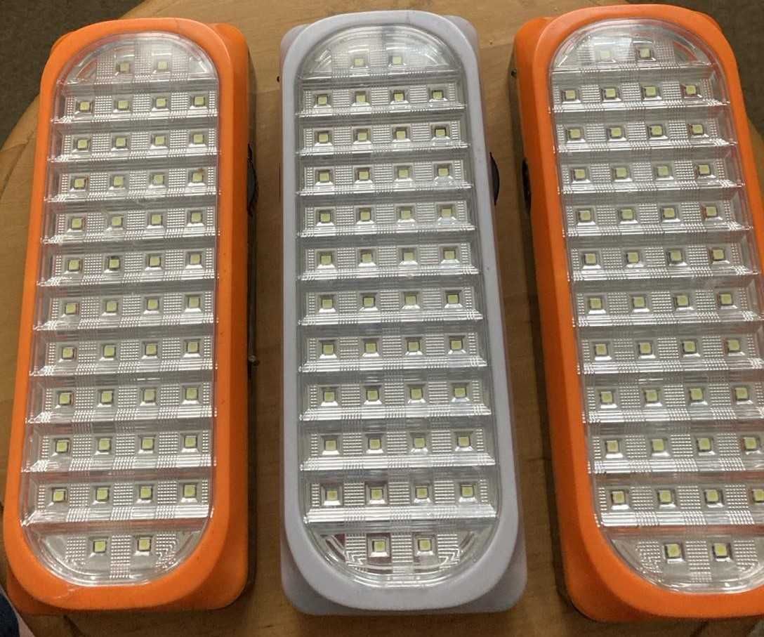 LED ліхтар на акумуляторі Yajia YJ-6804. 44 LED. Б\В