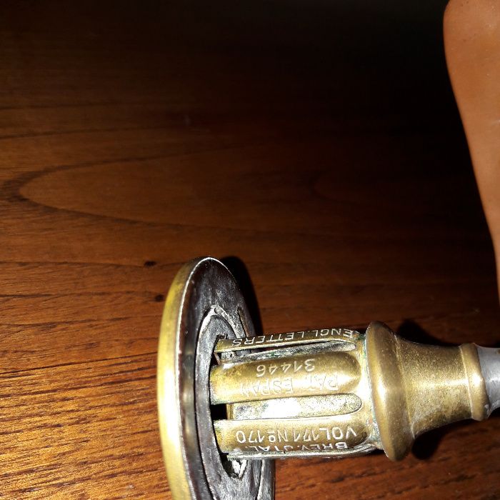 Palmatória em cobre, antiga