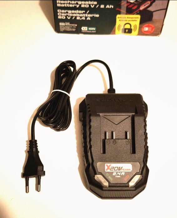 Carregador 20v 2.4Ah Parkside