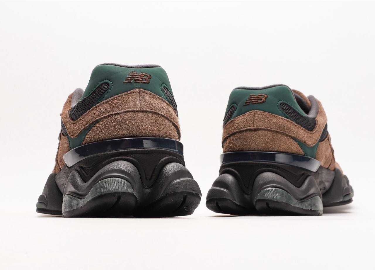 Жіночі кросівки New Balance 9060 коричневий з чорним nb982 ХІТ