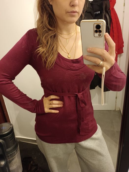 Sweter ciążowy i do karmienia r40/42