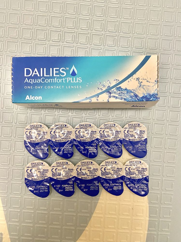 Контактні лінзи Dailies AquaComfort Plus 10шт