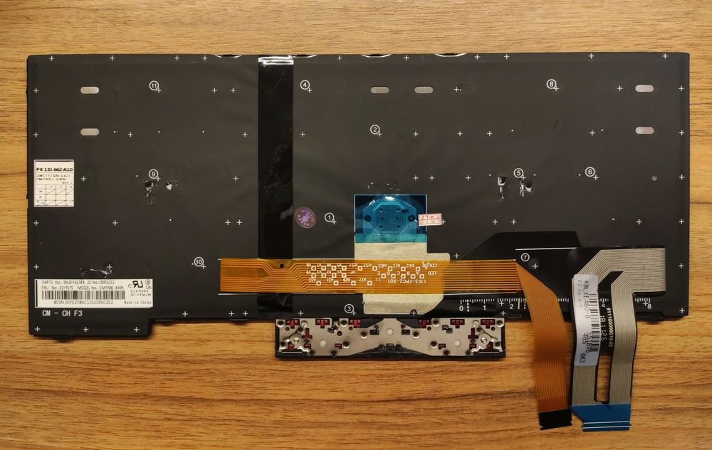 Клавіатура Lenovo thinkpad e480 e485, l380 l480, t480s