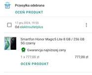 telefon honor magic5 lite 8gb