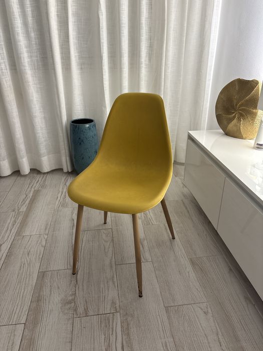 Pack 6 de cadeiras amarelas !!! (100€)