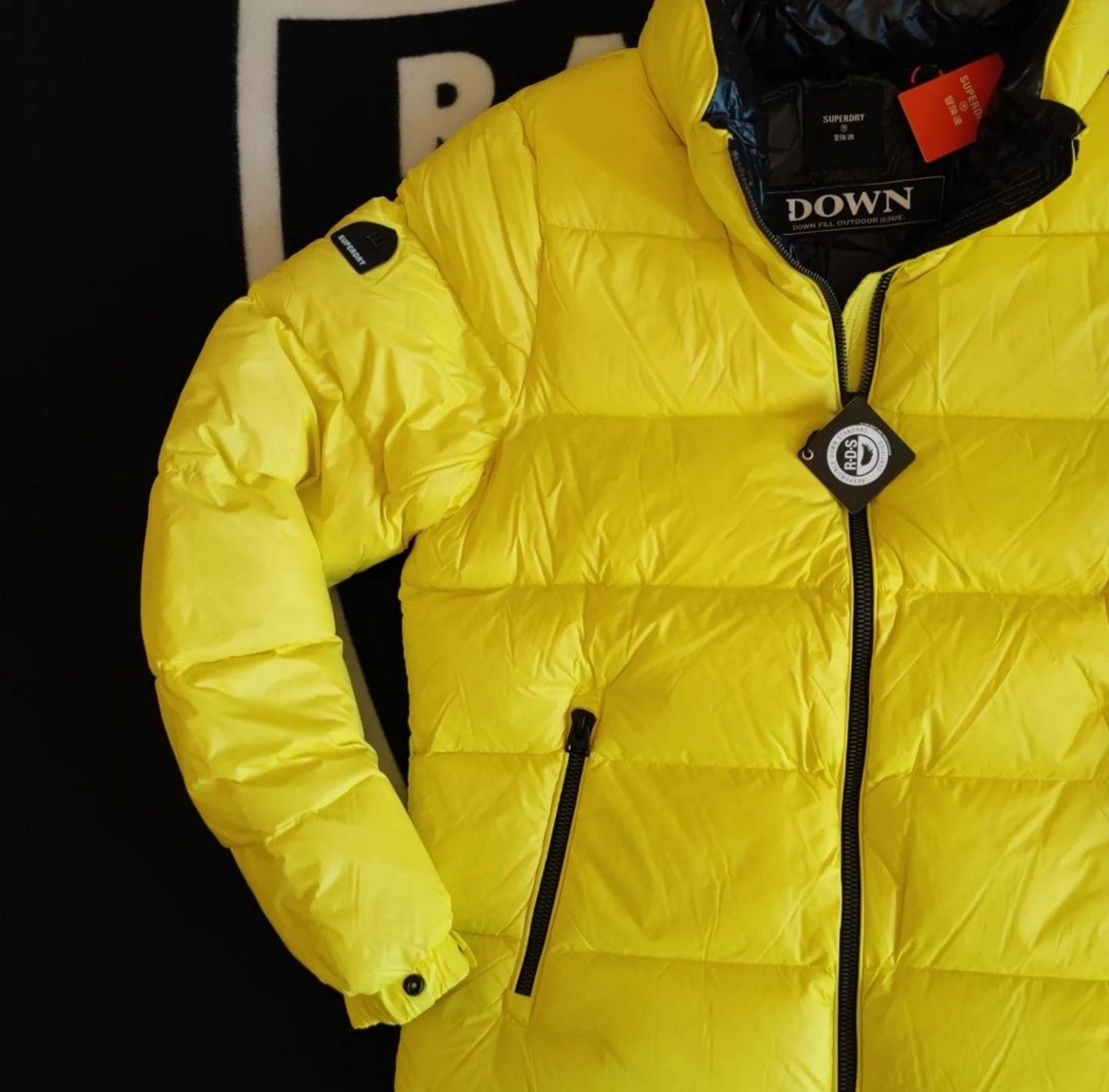 Оригінал. Потужний пуховик Superdry Luxe Alpine