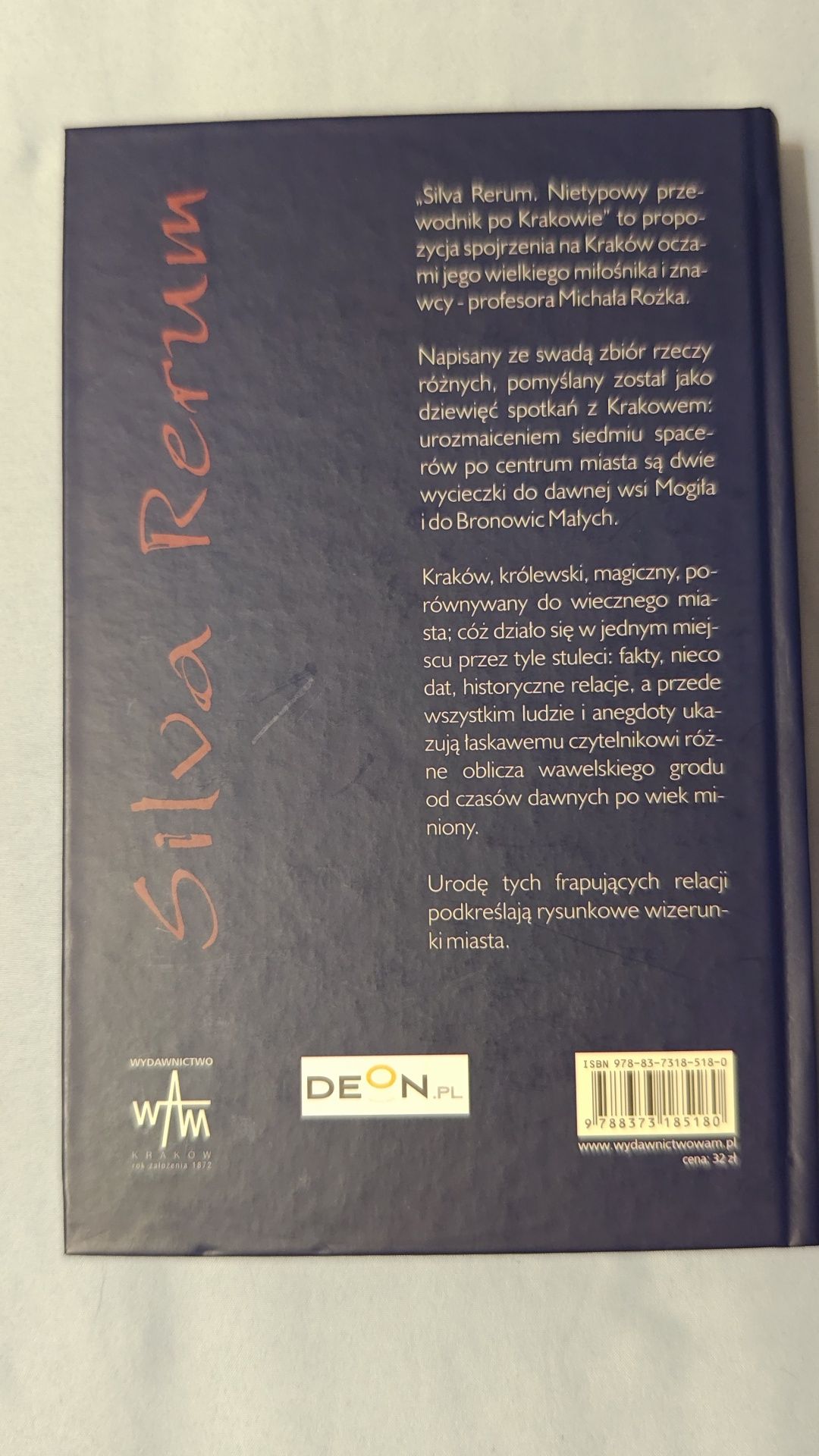 Książka Michał Rożek Silva Rerum - Nietypowy przewodnik po Krakowie